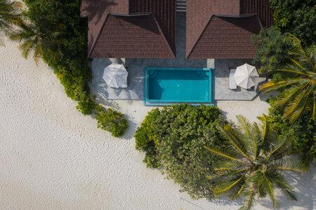 2BR Ocean Beach Villa with Pool